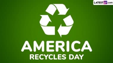 When is America Recycles Day 2024? Know Date, History and Significance of the Annual US Event