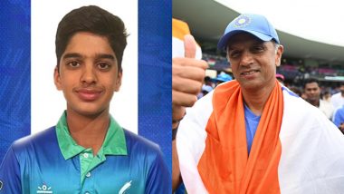 Rahul Dravid’s Younger Son Anvay Dravid Included in Karnataka’s Probables for U-16 Vijay Merchant Trophy 2024–25