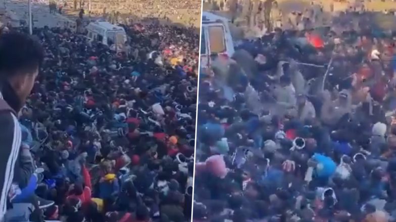 Pithoragarh: Stampede-Like Situation Erupts As More Than 20,000 Youth Arrive for Indian Army's Recruitment Drive in Uttarakhand, Several Sustain Injuries (Watch Videos)