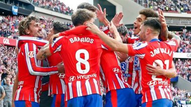 How To Watch Atletico Madrid vs Alaves La Liga 2024-25 Free Live Streaming Online? Get Live Telecast Details of Spanish League Football Match With Time in IST