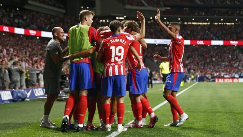 How To Watch Atletico Madrid vs Las Palmas La Liga 2024-25 Free Live Streaming Online? Get Live Telecast Details of Spanish League Football Match With Time in IST