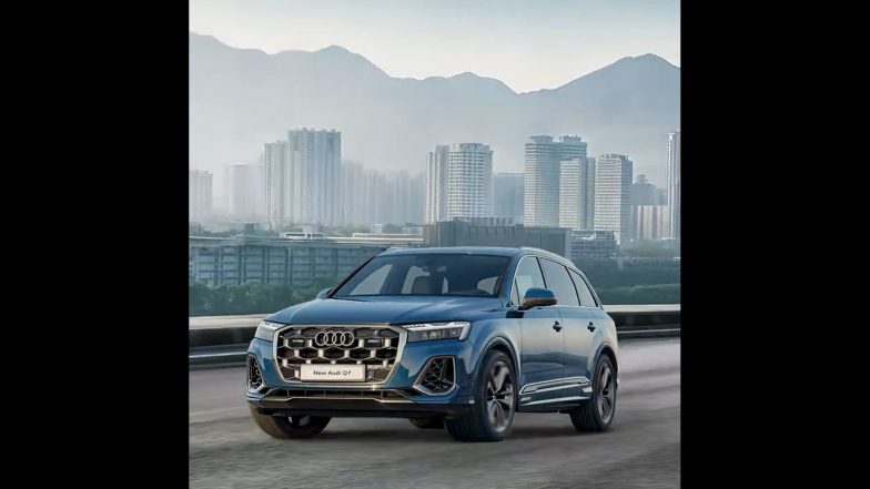 Audi Q7 Facelift Launch Tomorrow With 3.0-Litre V6 Petrol Engine; Check Specifications and Features of Upcoming Three-Row SUV