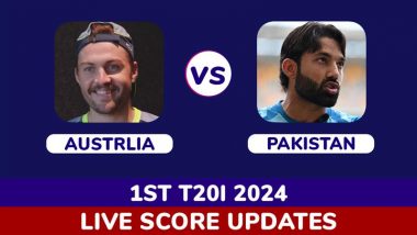 Australia National Cricket Team vs Pakistan National Cricket Team Live Score of 1st T20I 2024