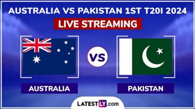 Where to Watch Australia National Cricket Team vs Pakistan National Cricket Team 1st T20I Match?