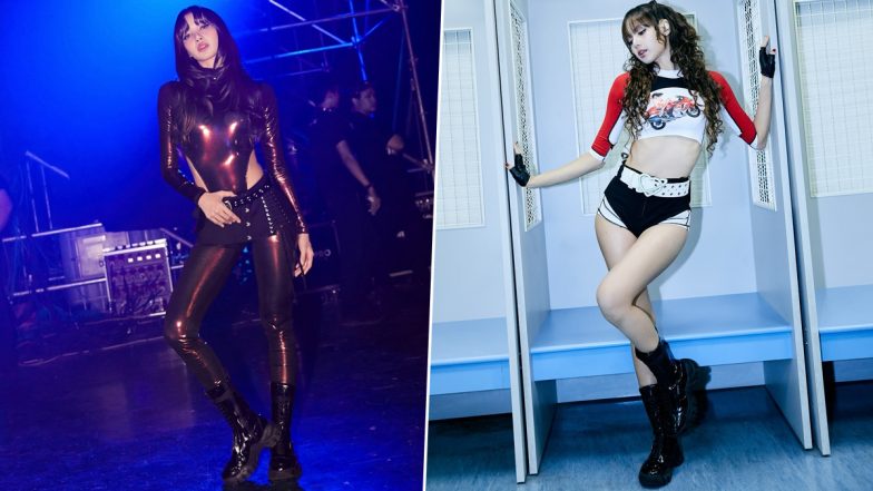 BLACKPINK’s Lisa Sets the Stage on Fire With Bold Fashion Choices, K-Pop Star Slays in Chic Ensembles (View Pictures)