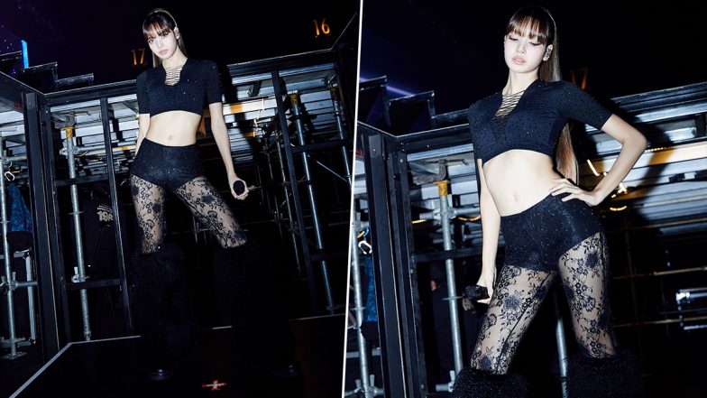 BLACKPINK’s Lisa Captivates in All-Black Ensemble, K-Pop Icon Owns the Fashion Game at the Asia Fan Meet in Hong Kong (View Pictures)