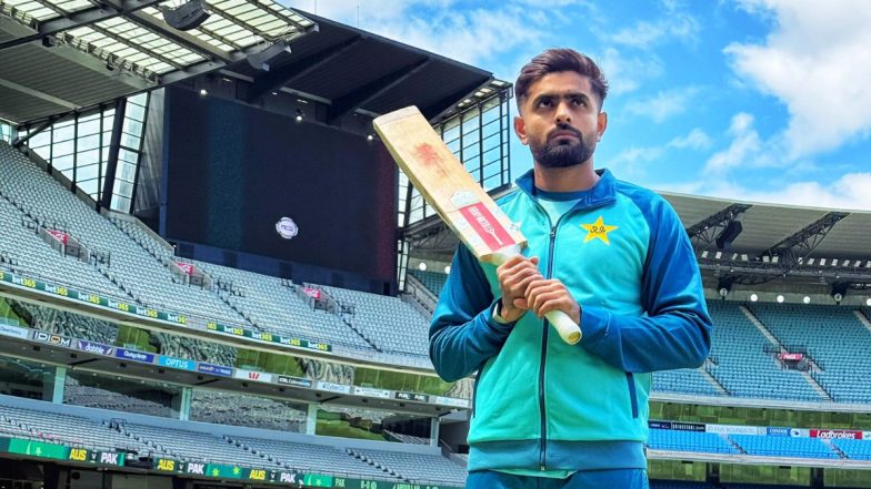 Babar Azam’s Bat Displayed in Prestigious Long Room at Iconic Melbourne Cricket Ground Ahead of AUS vs PAK ODI Series 2024 | Reportr Door