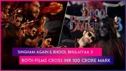 Box Office: Ajay Devgn&rsquo;s &lsquo;Singham Again&rsquo; and Kartik Aaryan&rsquo;s &lsquo;Bhool Bhulaiyaa 3&rsquo; Cross INR 100 Crore Mark in Opening Weekend