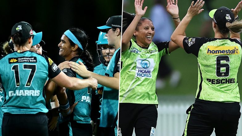 WBBL 2024 Challenger Live Streaming in India: Watch Brisbane Heat vs Sydney Thunder Online and Live Telecast of Women's Big Bash League Cricket Match