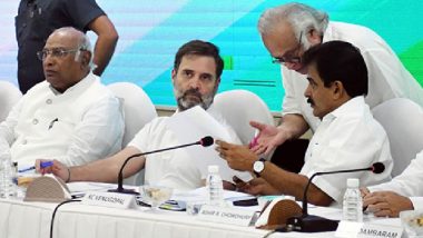 Congress Holds Parliamentary Strategy Group Meeting, To Press for JPC Probe Into Adani Issue