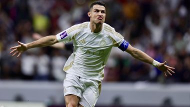 Cristiano Ronaldo Reacts After Scoring Brace in Al-Nassr's 3–1 Victory Over Al-Gharafa in AFC Champions League 2024–25 Elite, Says 'Big Win Tonight' (See Post)