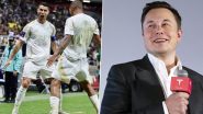 Cristiano Ronaldo Reacts After Elon Musk Congratulates Him for Al-Nassr's 3–1 Win Over Al-Gharafa in the AFC Champions League 2024–25, Says 'Glad Your Eyes Have Time for Good Soccer' (See Post)