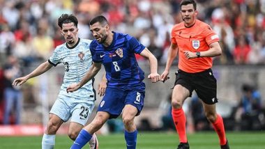 How To Watch CRO vs POR UEFA Nations League 2024-25 Live Streaming Online in India? Get Free Live Telecast of Croatia vs Portugal & Football Score Updates on TV