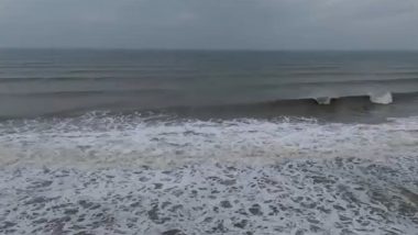 Puducherry: Alert at Coast, Security Stepped Up Across Beaches Due to Cyclone Fengal