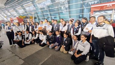 Delhi Government Schools’ 30 Students Arrive in Paris To Pursue Advanced French Course, Arvind Kejriwal Says ‘We Have Achieved What People Used To Call Impossible’