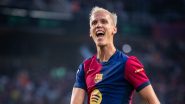 Barcelona 3-1 Espanyol, La Liga 2024-25: Dani Olmo Scores Brace, Raphinha on Target as Hansi Flick and Co Win Catalan Derby to Extend Lead at Top of Points Table