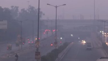 Delhi Air Pollution: Air Quality in National Capital Continues To Remain ‘Very Poor’ (Watch Video)