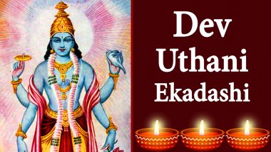 Dev Uthani Ekadashi 2024 Date and Parana Time: When Is Prabodhini Ekadashi or Kartiki Ekadashi? Know Significance of the Auspicious Day That Marks the End of the Four-Month Period of Chaturmasya