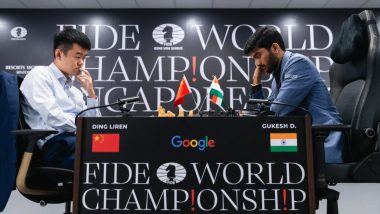 D Gukesh Plays Out Draw With Ding Liren in Second Game of World Chess Championship 2024