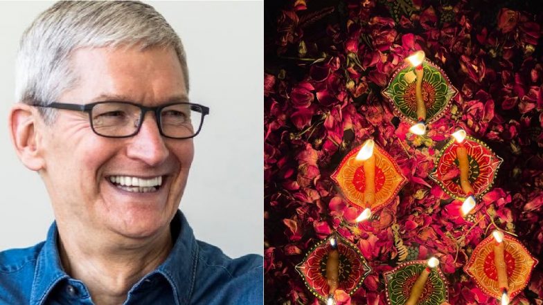 Apple CEO Tim Cook Wishes Everyone Joyous and Peaceful Diwali, Shares Image Shot on iPhone 16 Pro Max