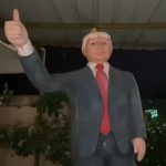 Donald Trump Statue in India: 6-Foot Statue of US President-Elect Installed in Telangana’s Jangaon in 2019 by Bussa Krishna Goes Viral (Watch Video)