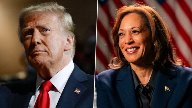 US Presidential Election Results 2024: Donald Trump Leads Kamala Harris in Latest Rounds of Vote Count; Former President Ahead With 154 Electoral Votes, Democratic Candidate at 81