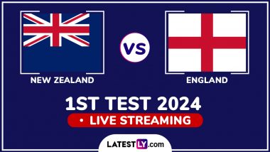 Where to Watch New Zealand vs England Live Streaming Online, 1st Test 2024 Live Streaming Online