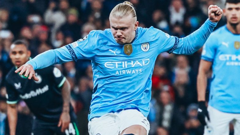 Manchester City 3–3 Feyenoord, UEFA Champions League 2024–25: Erling Haaland's Brace Goes in Vain As Cityzens Drop Two Points After David Hancko's Last Minute Equaliser