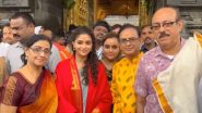 Keerthy Suresh Confirms Goa Wedding in December During Her Visit to Tirupati Temple (Watch Video)