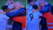 Fulham Footballers Celebrate Injury-Time Winner By Slapping Head of Pitch-Invading Fan During Premier League 2024-25 Match Against Brentford, Video Goes Viral