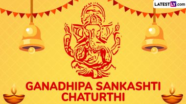 Ganadhipa Sankashti Chaturthi 2024 Date and Auspicious Timings: Know Chaturthi Tithi, Moonrise Time and Significance To Worship Lord Ganesha