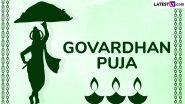 Govardhan Puja 2024 Greetings: Share Annakut Puja Messages, Wishes, Images, HD Wallpapers and Quotes to Celebrate the Auspicious Occasion