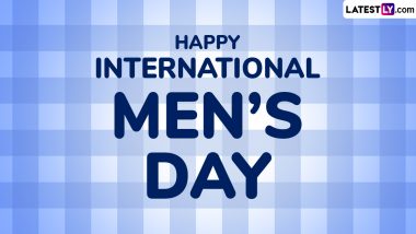 International Men’s Day 2024 Images and HD Wallpapers for Free Download Online: Send Men’s Day Wishes, Greetings, Quotes and Messages to Celebrate the Day