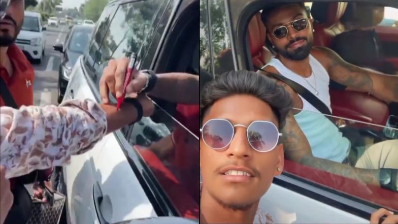 Fan Gets Hardik Pandya's Autograph Tattooed on His Arm, Video Goes Viral