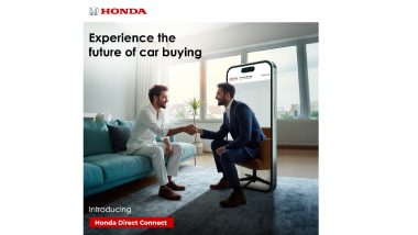 Honda Direct Connect Platform Launched To Enhance Customers’ Virtual Vehicle Buying Experience