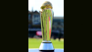 ICC Champions Trophy 2025 Trophy Tour to Start in Pakistan's Islamabad on November 16 Amid Scheduling Issues