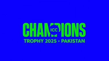 ICC Launches Logo for Champions Trophy 2025 in Pakistan, Cricket's Governing Body Shares New Visual Identity for Men’s and Women’s CT Amid Scheduling Crisis Over Upcoming Edition