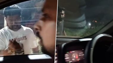 Bengaluru Road Road: 5-Year-Old Suffers Head Injuries After Miscreants Smash Car’s Windows With Stones (See Pics and Video)