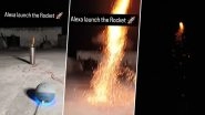 &lsquo;Alexa, Launch The Rocket&rsquo;: Odisha Man Uses Amazon&rsquo;s Smart Assistant to Launch Diwali Rocket, Shares Tutorial on YouTube (Watch Video)