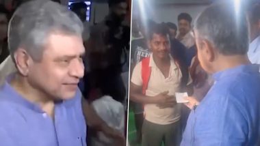 Chhath Puja 2024 Rush: Ashwini Vaishnaw Meets Passengers at New Delhi Railway Station, Reviews Amenities (Watch Video)