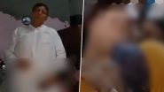 ‘Mami Aa Jaengi, Chhod Dijiye’: Woman Resists As Congress Leader Yunus Chaudhary Flashes His Private Parts, Gropes Her in Baghpat, Video Goes Viral