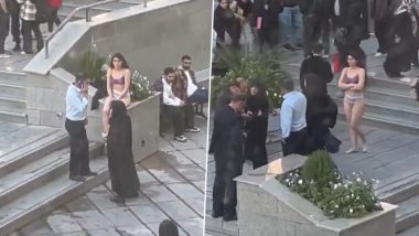 Iran Woman Strips at University To Protest Against Hijab Restrictions, Arrested After Video Goes Viral