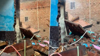 Delhi Cylinder Blast: 1 Dead As Deadly LPG Cylinder Explosion Blows Away House in Krishna Vihar (See Pics)