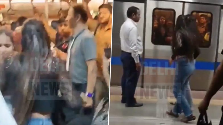 Delhi Metro Viral Video: Woman Abuses Fellow Passenger, Pushes Her Out Of Transport During Fight