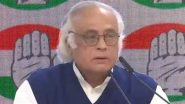 ‘Conspiracy to Defeat Congress’: Jairam Ramesh Says Maharashtra Assembly Election Result 2024 ‘Absolutely Strange’ (Watch Video)