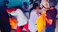 Belagavi Shocker: Man Attacks Nurse With Machete Inside Hospital for Rejecting Marriage Proposal in Karnataka, Arrested After Video Goes Viral