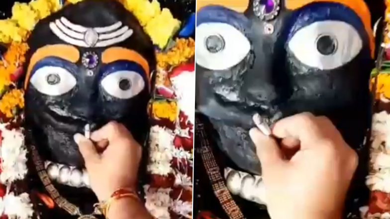 Madhya Pradesh Youth Offers Cigarette to Lord Kaal Bhairav in Jabalpur Temple, Investigation Ordered After Video Goes Viral