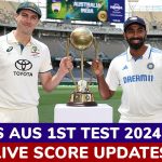 India vs Australia Live Score Updates of 1st Test 2024 Day 1: Jasprit Bumrah Wins the Toss, India to Bat First