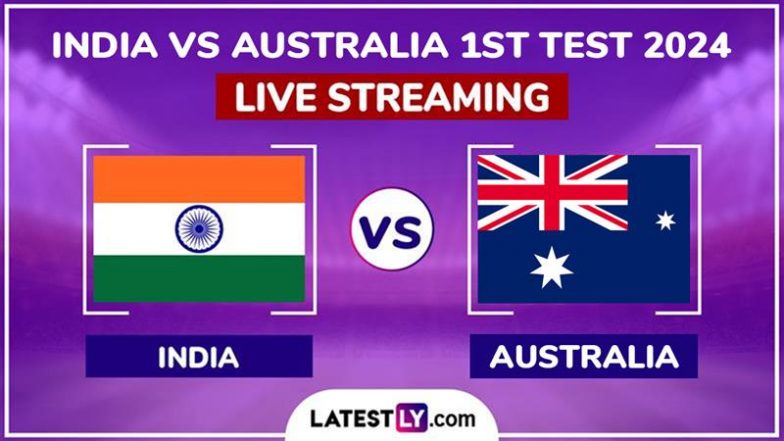 India vs Australia Free Live Streaming Online, 1st Test 2024 Day 2: How To Watch IND vs AUS Border-Gavaskar Trophy Cricket Match Live Telecast on TV?