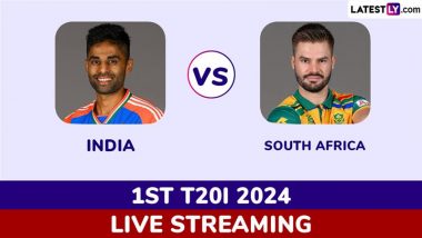 Where to Watch India National Cricket Team vs South Africa National Cricket Team 1st T20I 2024?